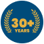 30+ Years